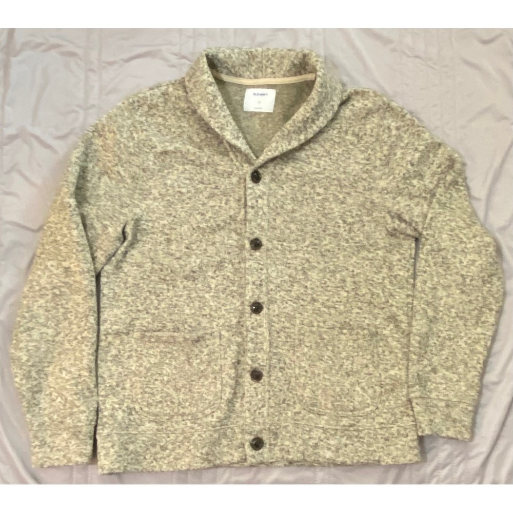 Old Navy Women's Shawl Collar Cardigan‎ Sweater Knit Textured Buttons XL